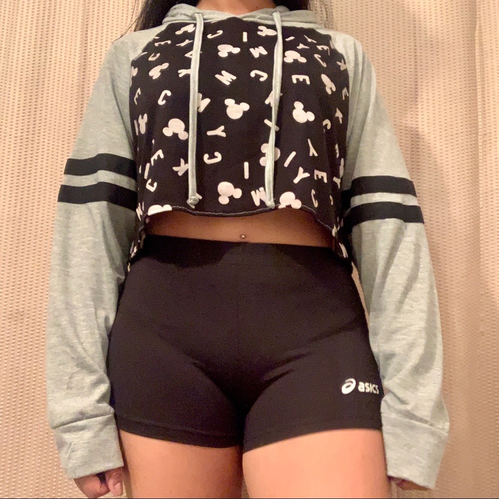 Disney Cropped Hoodie - Picture 1 of 2